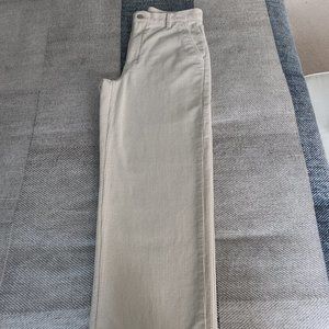 Aritzia wide legs high waist corduroy pants